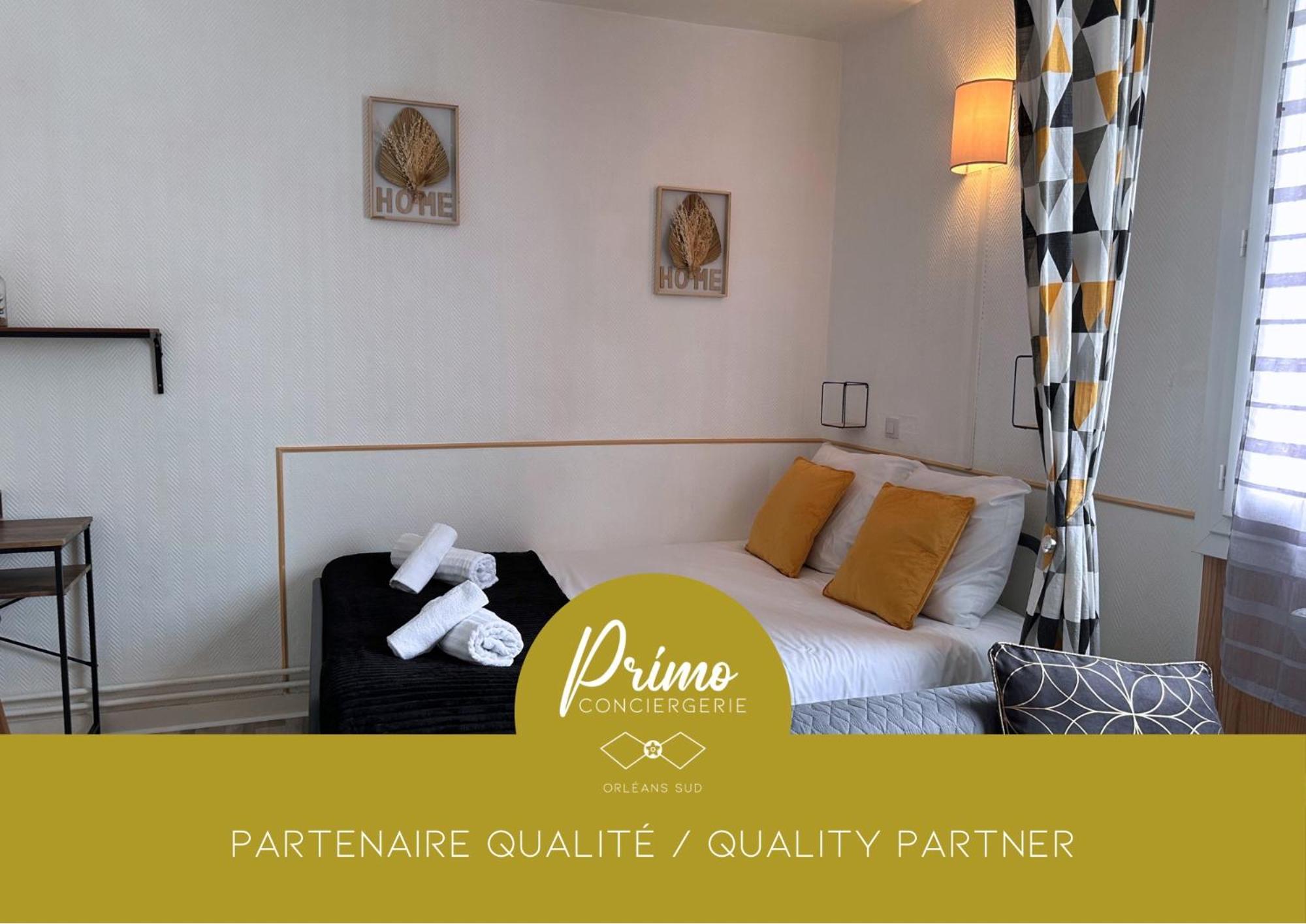 Orleans Centre Proche Gare - Appartement Fonctionnel Residence Calme Parking Prive Gratuit - Le Central Elegance Bagian luar foto